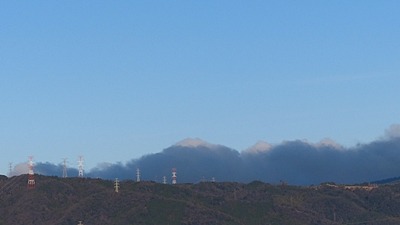 山のような不思議な雲, mysterious cloud