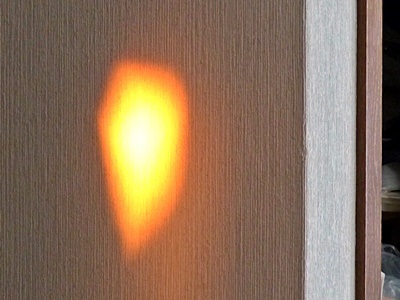 壁に映った夕焼け, a sunset on the wall