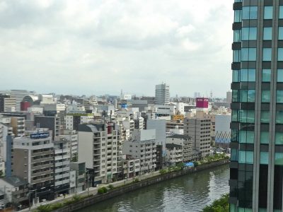 京橋から楠葉の方向を見る, a view from Kyobasi in Osaka pref.