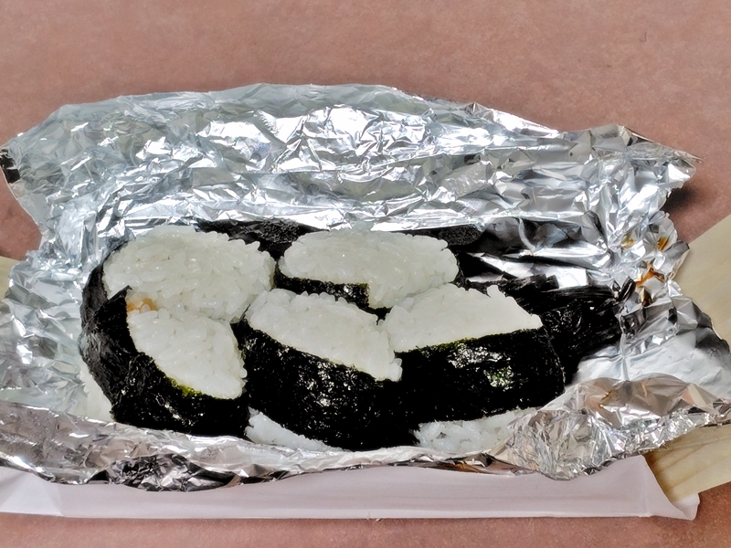 名古屋めし, 天むす, Nagoya-meshi, ten-musu (onigiri)