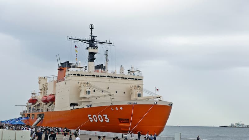 砕氷船しらせ, SHIRASE, ice breaker