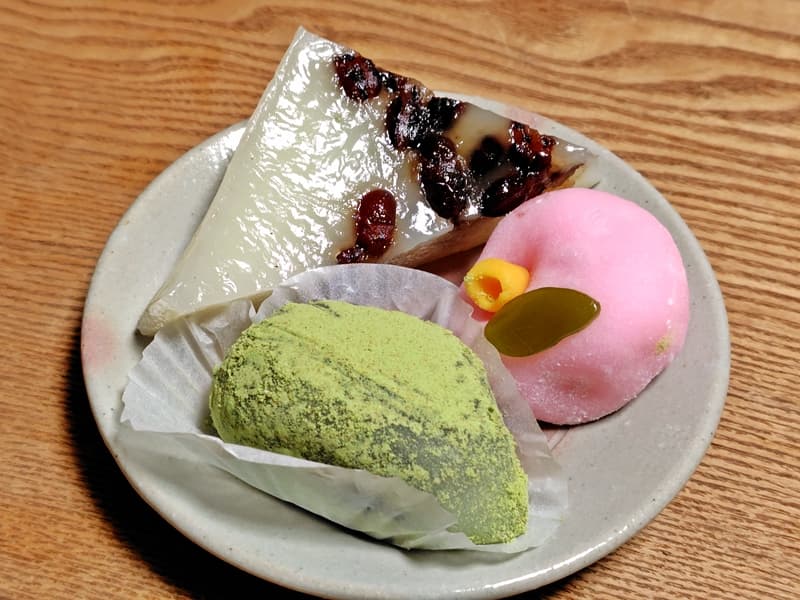 松玉菓舗の上生菓子, syougyokukaho