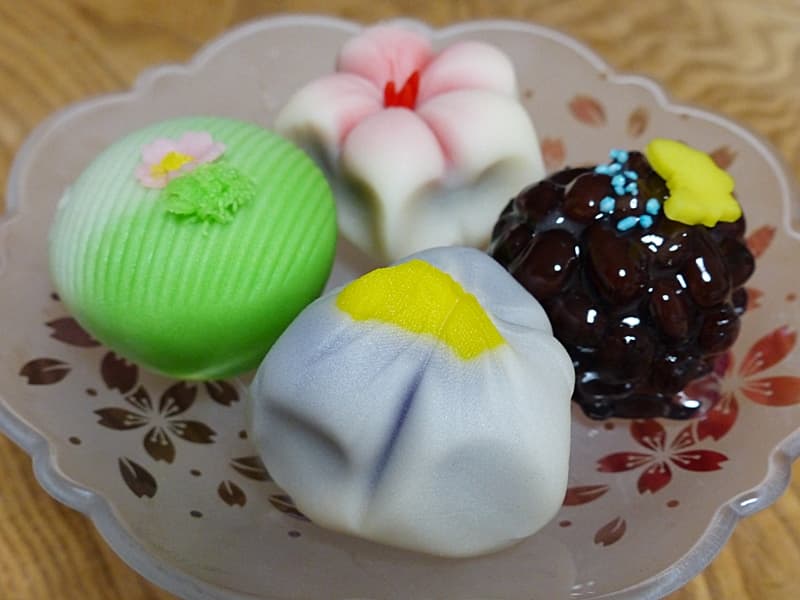 彩花苑の上生菓子, saikaen